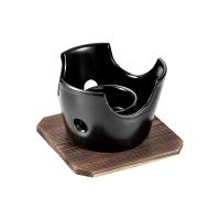 和ごころ懐石 陶器製丸型コンロ（木台付） | シャイニングストアNEXT