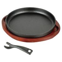 スプラウト 鉄鋳物製ステーキ皿丸型20cm | シャイニングストアNEXT