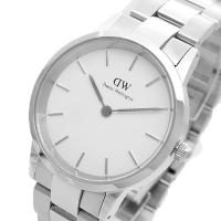 ダニエルウェリントン 腕時計 ICONIC LINK 36 DW00100203 ホワイト シルバー | シャイニングストアNEXT