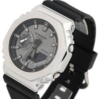 カシオ CASIO G-SHOCK Gショック 腕時計 メンズ レディース GM-2100-1A クォーツ シルバー メタル アナデジ | シャイニングストアNEXT