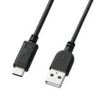 サンワサプライ USB2.0TypeC-Aケーブル KU-CA15K | シャイニングストア
