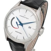 ハミルトン HAMILTON 腕時計 H32635781 メンズ JAZZ MASTER ジャズマスター パワーリザーブ オート 自動巻き シルバー ブラック | シャイニングストア
