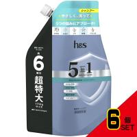 h&amp;s5in1マイルドモイスチャーシャンプーつめかえ超特大サイズ1.75L × 6点 | シャイニングストア