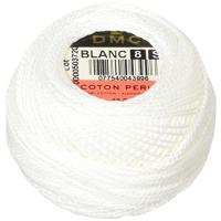 DMC コットンパール 刺繍糸 8番糸 長さ80m 10玉入 #BLANC ホワイト系 DMC116-8B | Shining Today