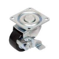 ユーエイキャスター：Hシリーズ HG-S型 自在キャスター ストッパー付 強化ナイロン(B入)車 車輪径φ65 メーカー型式：HG-65GNBS | Shining Today