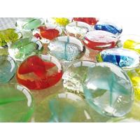 高田玩具店 キャメルトイズ Counter 日本製 ガラス製 おはじき 大き目ハジキ 花ケリMIX 約 φ2.8?3cm 1袋（25枚入）／Glass | Shining Today