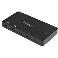 StarTech.com KVMスイッチ/USB-C接続/2ポート/1画面/HDMI 2.0/4K60Hz/DP Alt | Shining Today