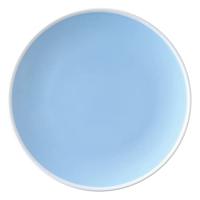 NARUMI(ナルミ) プレート 皿 ポーチュラカ 21cm ブルー シンプル かわいい マットな質感 平皿 電子レンジ温め 食洗機対応 ギフトボック | Shining Today