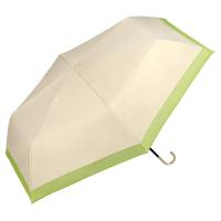 Wpc. 日傘 折りたたみ傘 遮光オーガンジーバイカラー ミニ ベージュ《遮光率100%・UVカット率100％・UPF50＋・晴雨兼用》55cm レデ | Shining Today