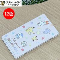 ポケモン 色鉛筆 12色 691404001 ポケピース柄 シュウワノート 4901772691020 新入学文具 | 文具のしんぷくイーショップ