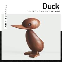 ARCHITECTMADE アーキテクトメイド Duck ダック オブジェ 親 単品 アヒル 木製 玩具 ハンドメイド ハンス・ボリン AK001325 | ShinwaShop
