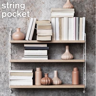 String 壁掛けシェルフ 3段 ナチュラルウッド string シェルフの商品一覧 通販 - Yahoo!ショッピング