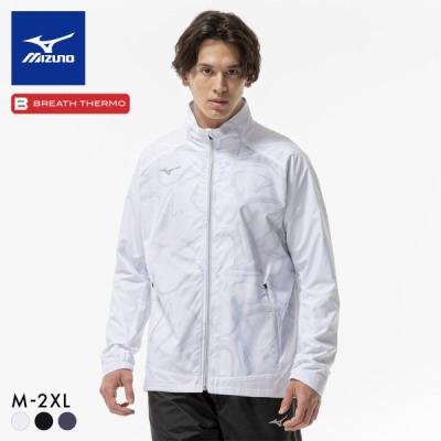 ミズノ ブレスサーモ ジャケット メンズ（フィットネス、トレーニング
