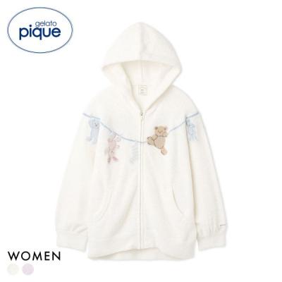 【値下げ】ジェラートピケ　パーカー　もこもこ　親子　ペアルック 値下げ】ジェラートピケ パーカー もこもこ 親子 ペアルック - メルカリ