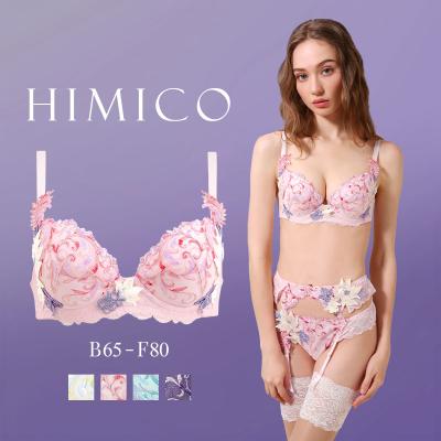 dショッピング ファッション HIMICO パープル ブラジャー