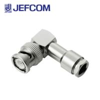 ジェフコム LBNC-3CTL 同軸L型コネクタ(圧着レスタイプ)【取寄商品】 | 資材まーけっと