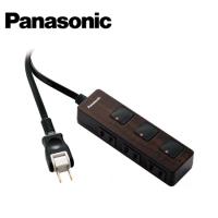 Panasonic/パナソニック WHF2323BMDP 3個口 スナップキャップ付 2m ダークウッド パッケージ品 ザ・タップF エフ Premium【取寄商品】 | 資材まーけっと
