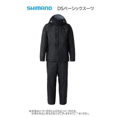 n*o様 【美品】シマノ　RA-027Q XL レインウェア　上下セット シマノ RA-027Q DSベーシックスーツ XL ダスクブルー
