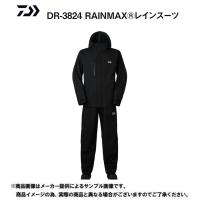 ダイワ　RAINNAX　レインスーツ(フィッシングウェア・透湿防水) ブラック・Lサイズ (DR-3824)(別店舗発送商品) | 自然満喫屋