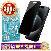 iPhone15 pro max ガラスフィルム 覗き見防止 保護フィルム iphone15promax 液晶保護フィルム フィルム 黒縁 shizukawill シズカウィル | shizukawill(シズカウィル)