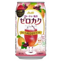 アサヒ ゼロカク カシスオレンジテイスト  350ml缶 1ケース（24本入）(ノンアルコール） カクテルテイスト清涼飲料 
