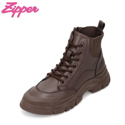 レディースサヤショートブーツジッパー SAYA サヤ レディース ブーツ ショートブーツ レースアップ