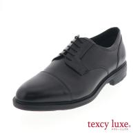 メンズ ビジネスシューズ テクシーリュクス texcy luxe TU-7796 008 本革 幅広 4E ストレートチップ 歩きやすい 軽量 抗菌 消臭 黒 ブラック | 靴のシューマート