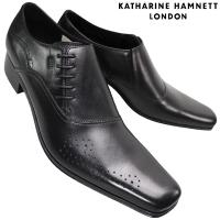 キャサリンハムネットロンドン ビジネスシューズ 紳士靴 3937 ブラック 24.5cm〜27cm メンズ フォーマルシューズ 紳士靴 スリッポン 靴 紐なし靴 黒 本革 | 靴ショップやまう