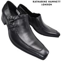 キャサリンハムネットロンドン ビジネスシューズ 紳士靴 3938 ブラック 24.5cm〜27cm メンズ フォーマルシューズ 紳士靴 スリッポン 靴 紐なし靴 黒 | 靴ショップやまう