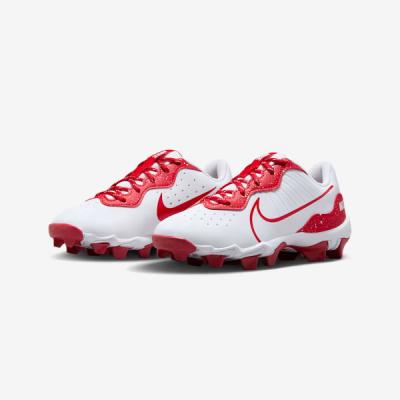 Nike ホワイト/レッド スパイクシューズ 楽天市場】野球 スパイク 白 赤（ブランドナイキ）の通販