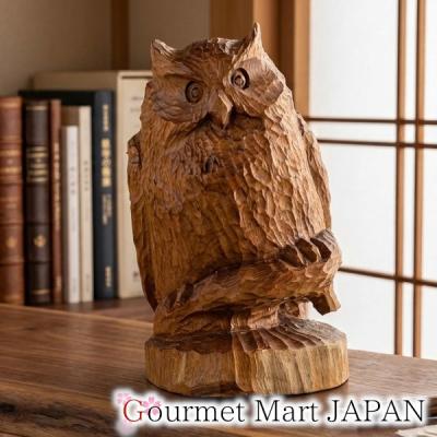 北海道 木彫り フクロウのおすすめ人気商品一覧 通販 - Yahoo!ショッピング
