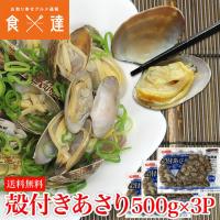 あさり 殻付き 冷凍 500g 3パック 砂抜き済み 加熱処理済み アサリ 貝 Skai 013set3 泉果通販ヤフー店 通販 Yahoo ショッピング