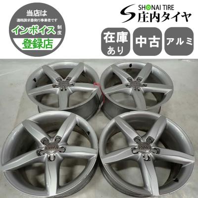 美品◇アウディ8K A4 MAK LOWE FF ホイール18インチ4本セット