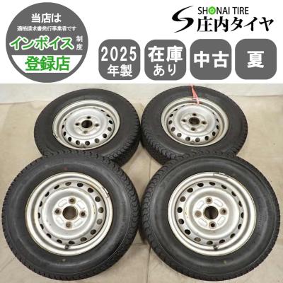 145r12 6pr 4本（自動車 夏タイヤホイールセット）｜タイヤ、ホイール