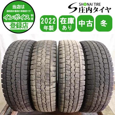 軽トラ、軽バン等　DUNLOPスタッドレスタイヤ　145R 12 6PR タイヤのみ 145r12 6pr スタッドレス（DUNLOP）（本数：4本セット）のおすすめ人気