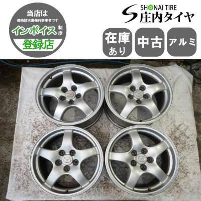 4本SET 会社宛 送料無料 17×8J 8.5J マツダ FD3S RX-7 純正 アルミ
