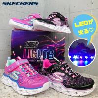 スケッチャーズ ジュニア キッズ ギャラクシー ライツ 光る靴 LED ライト 22SS マジック テープ バンド ベルト 運動靴 星 女の子 ガールズ ランニング 10920 | SPORTS UNIVERSAL