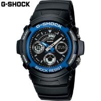 国内正規品 カシオ メンズ G-SHOCK Gショック 時計 ウォッチ 腕時計 衝撃に強い 20気圧防水 海外旅行 カジュアル アナデジ AW-591 | SPORTS UNIVERSAL