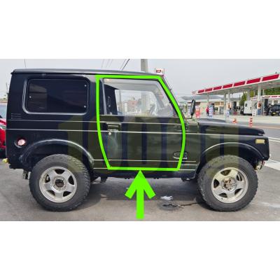 ジムニー ja11 フロントガラス モール（車、バイク、自転車）の商品