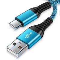 ANNIBER usb type c ケーブル タイプc ケーブル USB C充電ケーブル 急速充電 QC3.0対応/1.8m/付き 3重ナイロン編み 携帯Cケーブル USB C to A ケーブ | ショップオールデイ