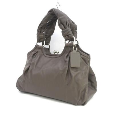 COACH　がま口付き ショルダーバック COACH(コーチ) / がま口ショルダーバッグ/レザー/BLK/無地/0153 | 中古