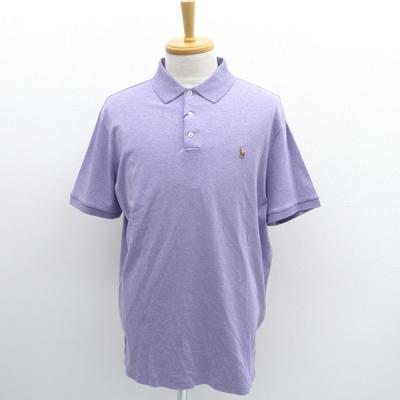 POLO RALPH LAUREN メンズポロシャツ（色：パープル系）｜トップス