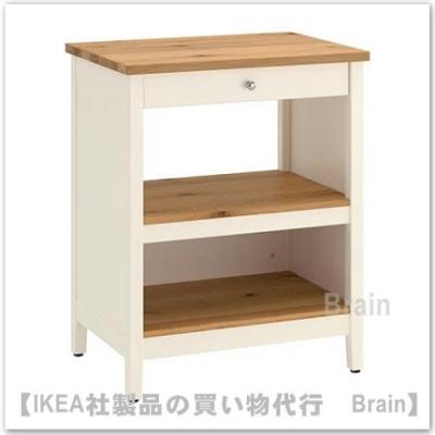 ⭐︎IKEA 木製キッチンワゴン 引き出し付き⭐︎ FÖRHÖJA フォルホイア キッチンワゴン, バーチ - IKEA