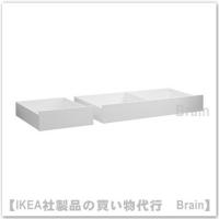 ｉｋｅａ イケア Malm ベッド下収納ボックス ベッドフレーム高め用 2個セット ホワイト Selectshop Brain 通販 Yahoo ショッピング