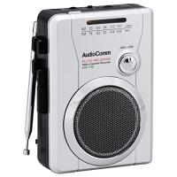 OHM AudioComm ラジオカセット AM/FM ラジオ番組録画可能 CAS-710Z | shop Do Do