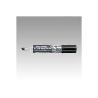 （まとめ） ぺんてる ノックル 後端プッシュ式 太字平芯（7.0mm） EMWL6W-A 黒 1本入 〔×10セット〕 | SHOPイーアスYahoo!店