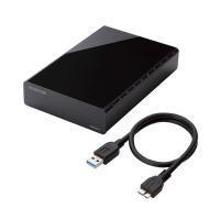 エレコム 外付けハードディスク e：DISK USB3.0対応 2TB ELD-CED020UBK | SHOPイーアスYahoo!店