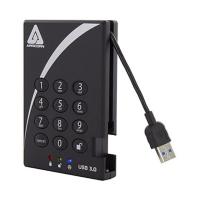 Apricorn AegisPadlock 暗証番号対応ポータブルHDD 1TB A25-3PL256-1000（R2）1台 | SHOPイーアスYahoo!店