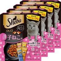 シーバ デュオ キャットフード 12ヶ月までの子ねこ用 香りのまぐろ味セレクション 200g×4個(まとめ買い) | ショップフィオーレ