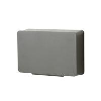 ideaco(イデアコ) どんな壁にも貼れる 収納ケース アッシュグレー WALL pocket W (ウォールポケットW) | ショップフィオーレ